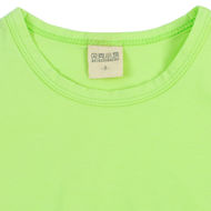 Picture of Light Green Cotton T-Shirt For Kids