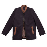 Picture of Dark Brown Jacket With Zipper For Boys