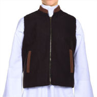 Picture of Dark Brown Diamond Jacket with Zipper for Boys