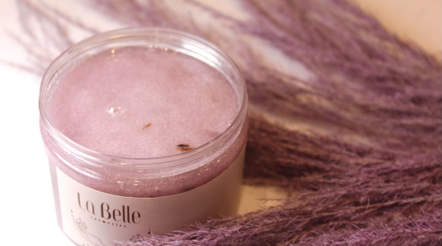 Picture of lavender scrub