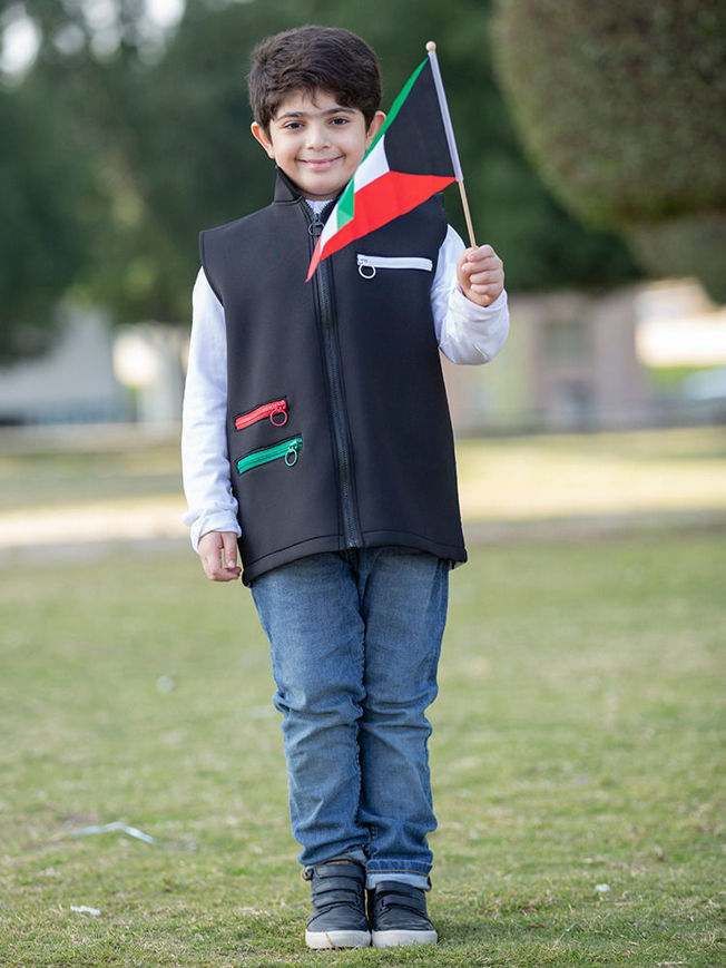 Picture of Vest for boys backside print kuwait 