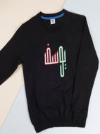 Picture of Black Pullover For Kids - Kuwait Embroidery Design (With Name Embroidery Fee)