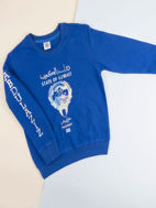 صورة Blue Pullover For Kids - Passport Design (With Name Printing)