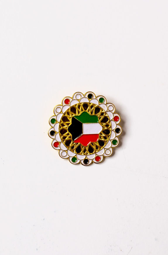 Picture of Circle Kuwait pin