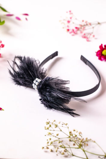 Picture of Black headband for girls