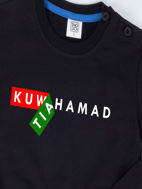 Picture of Black Pullover For Kids - Sticker Design (With Name Printing Fee)