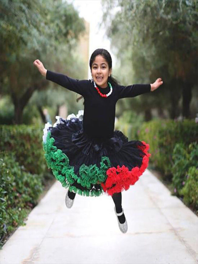 Picture of National Day Skirt For Girls