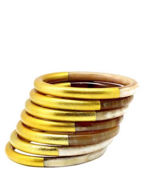 Picture of HOM AND  LACQUER   BRACELET GOLD