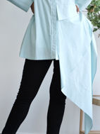 Picture of Summer Blue Shirt cotton