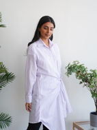 Picture of Summer Cotton Shirt purple