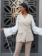 Picture of Linen Jackets with White sleeves