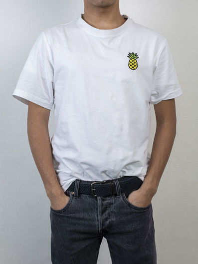 Picture of MEN'S PINEAPPLE EMBROIDERY TSHIRT