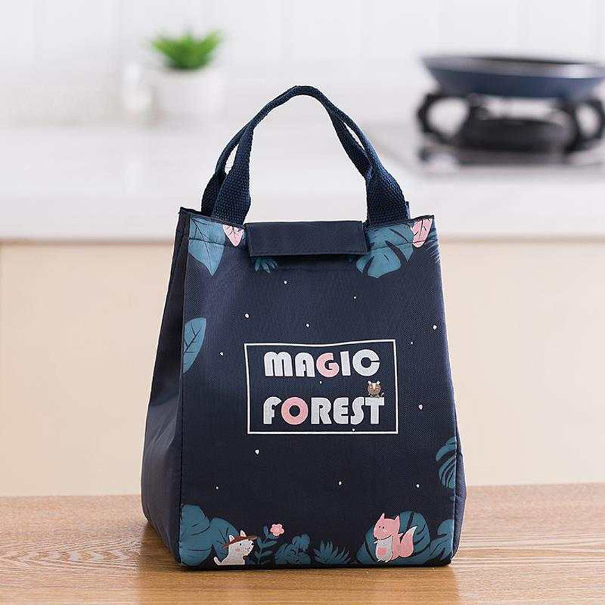Picture of LUNCH BAG BLUE MAGIC FOREST