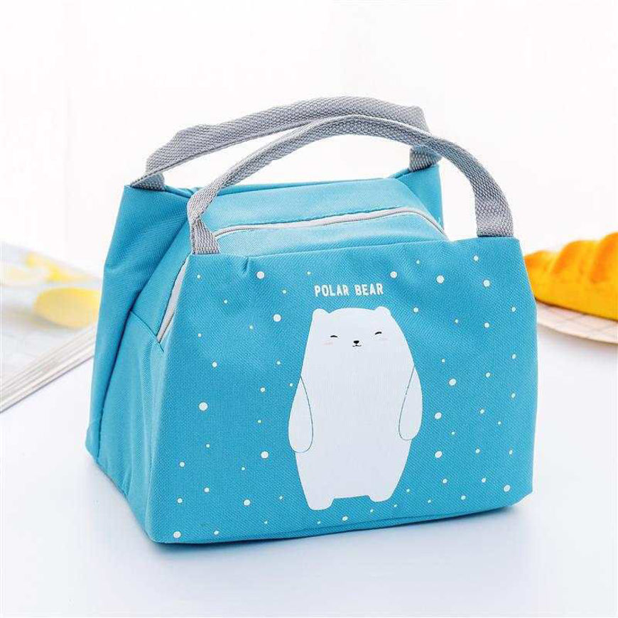 Picture of KIDS LUNCH BAG BLUE POLAR BEAR