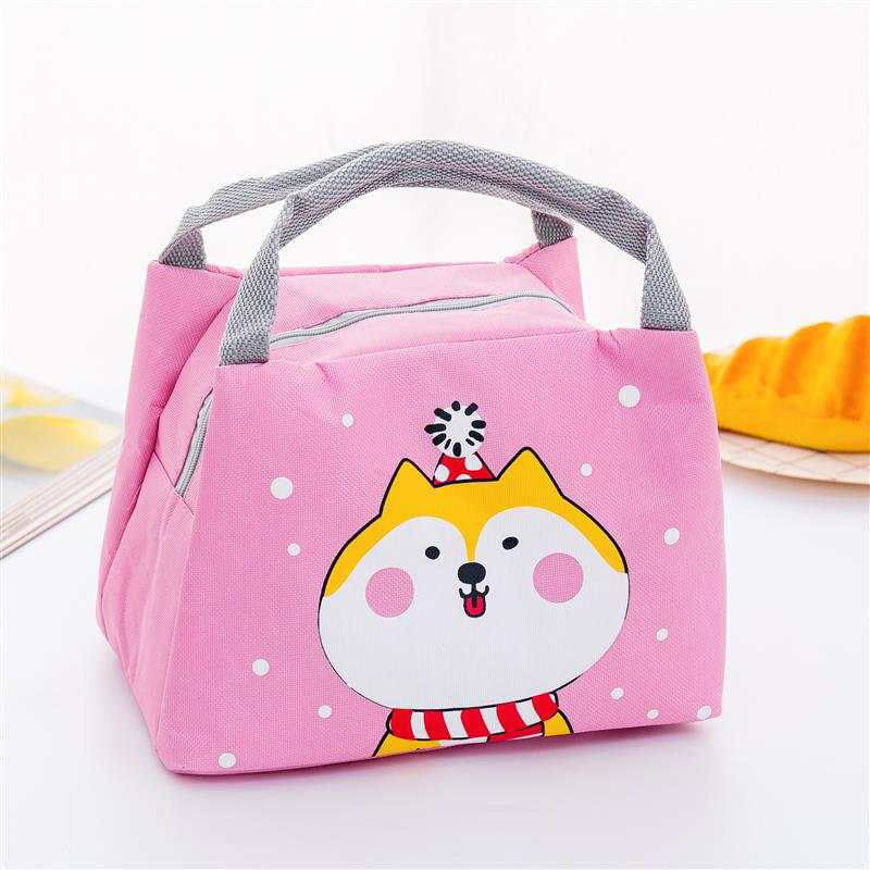 Picture of KIDS LUNCH BAG PINK CAT