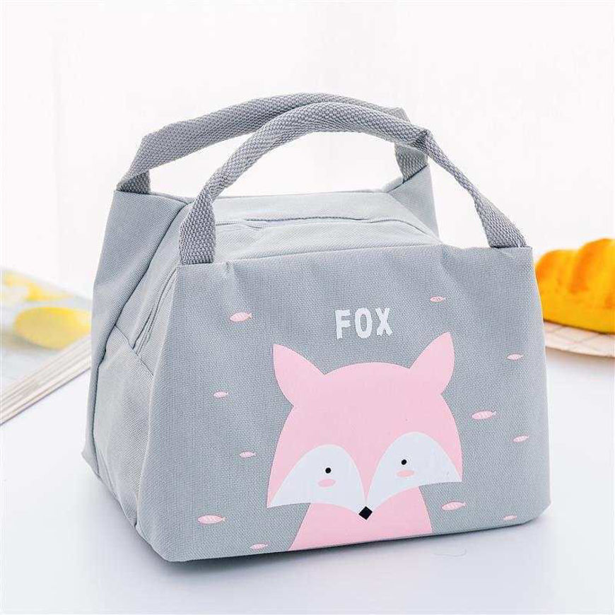 Picture of KIDS LUNCH BAG GRAY FOX
