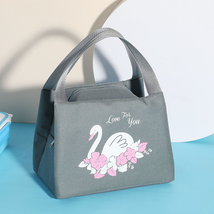 Picture of KIDS LUNCH BAG GRAY & WHITE