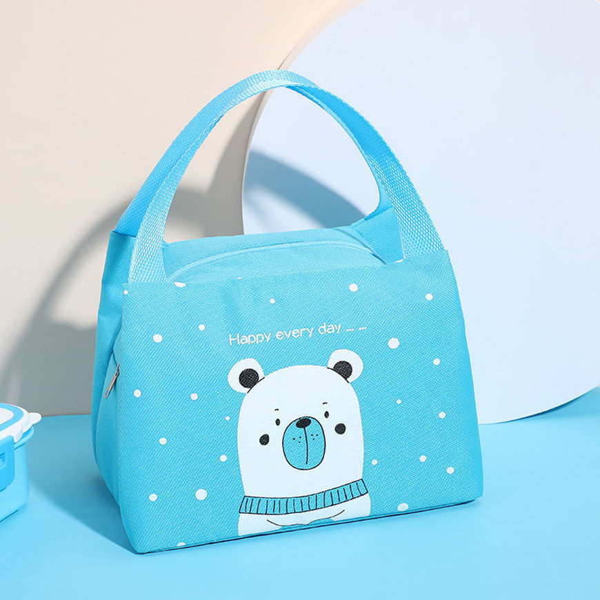 Picture of KIDS LUNCH BAG BLUE CUTE BEAR